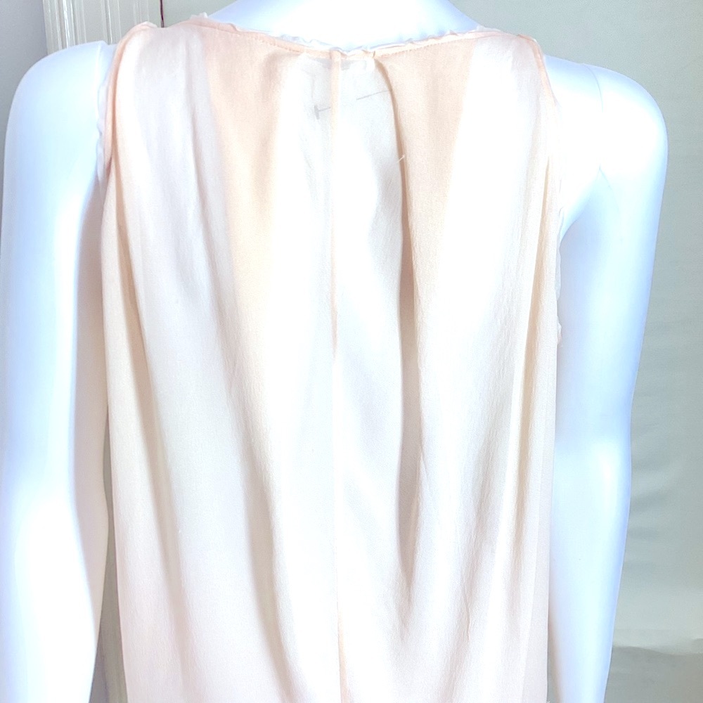 EUC Helmut Lang Elegant Pink Sleeveless Blouse M